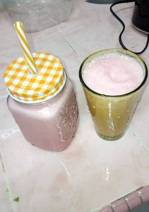 A picture of Watermelon milkshake.