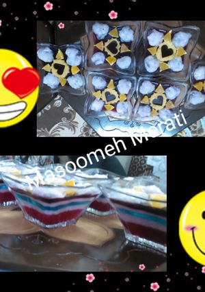 عکسی از دستور 😍 ژله های رنگی تک نفره من 😍