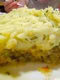 Pastel de hortalizas y salsa Ponzu