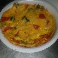 Una foto de Tortilla capresse súper fácil