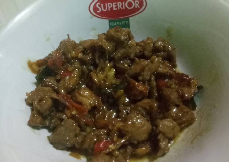 Resep Tumis kambing kecap, Sempurna
