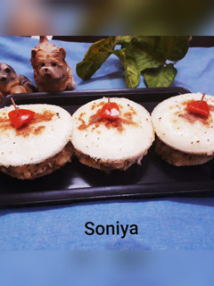 कोको इडली बर्गर (coco idli burger recipe in hindi) रेसिपी मुख्य फोटो