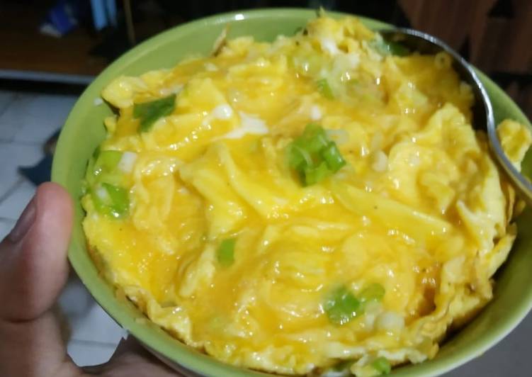 makanan Egg mayo ala rice bowl ternama by Florencia Jadi, Enak