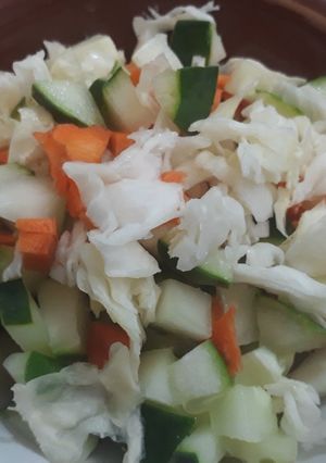 A picture of Coleslaw.