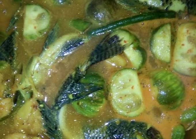 Sayur asem ikan nila khas medan