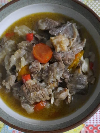Langkah Mudah untuk Menyiapkan Resep Asem Asem Tetelan Daging Sapi Anti Ribet, Enak