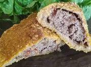 Una foto de empanadas de zapallo y queso