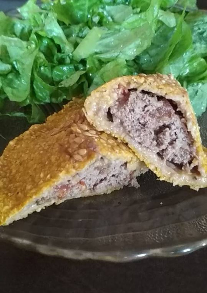 Una foto de Masa de empanadas  avena y zapallo manjarrrrrrrr total