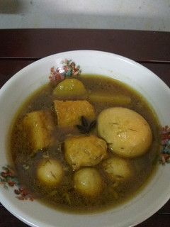 Foto resep Semur telur,tahu dan kentang