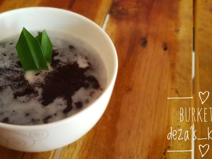 Cara Gampang Menyiapkan Resep Bubur ketan hitam yang Lezat Sekali Anti Ribet, Bisa Manjain Lidah