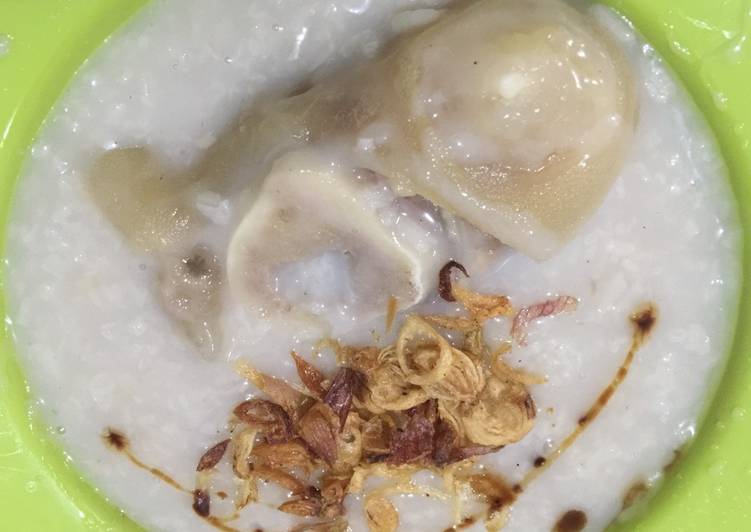 Bubur tsarid kaki sapi