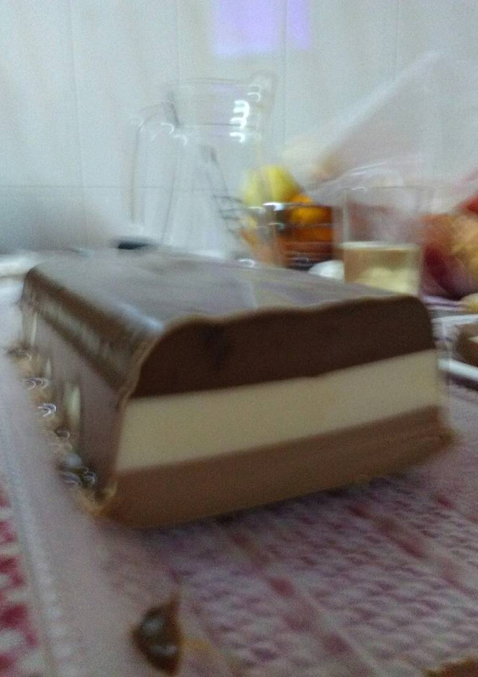 Una foto de Tarta de 3 chocolates
