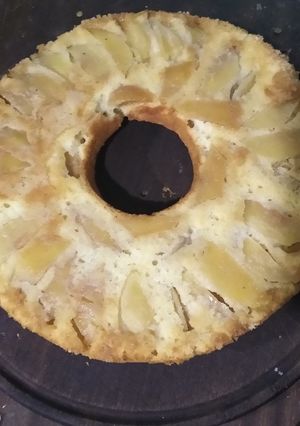 Una foto de Torta de manzana
