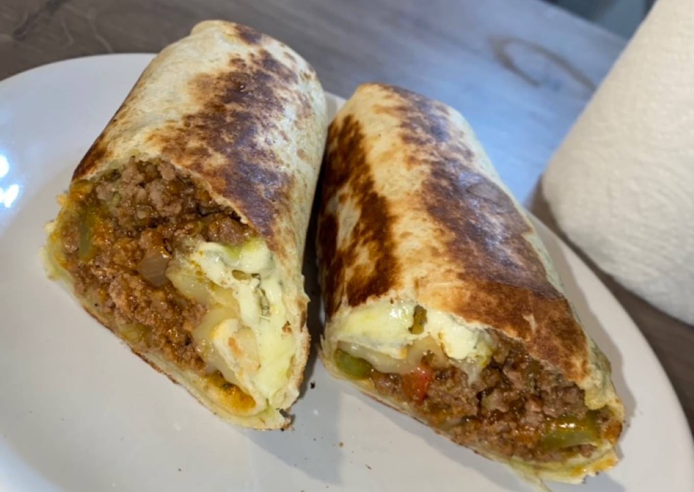 Burritos fáciles y ricos🫔🥩🧀