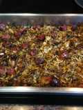 Col fermentada con butifarra y chorizo al horno