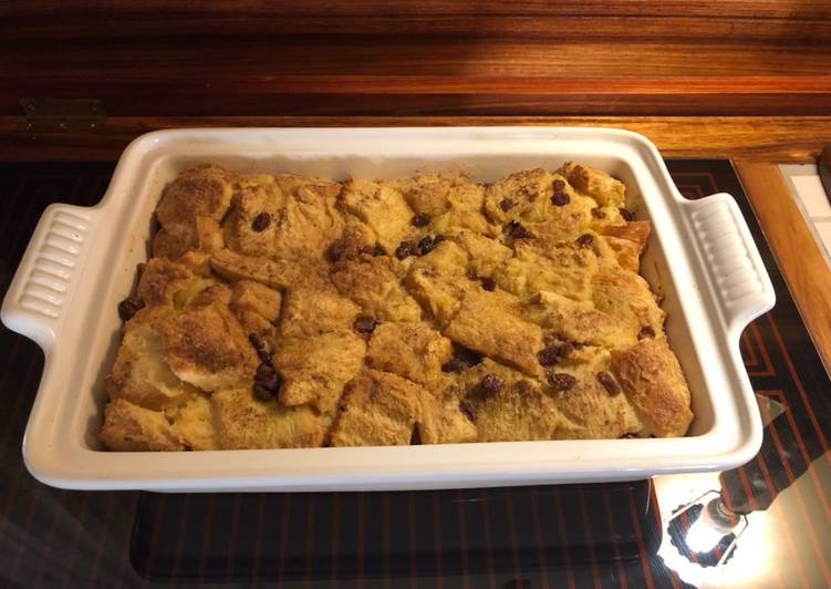 Simple Way to Make Homemade Bread pudding