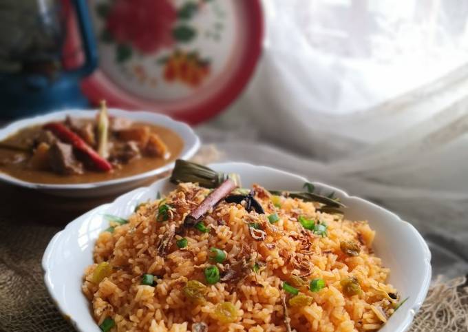 Bagaimana Menyiapkan Nasi Minyak Terengganu Anti Gagal