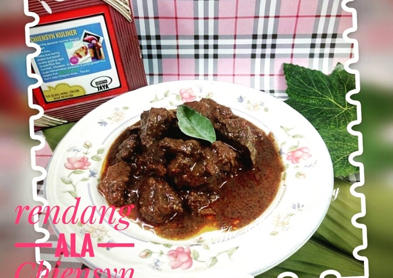 Rendang ala Chiensyn Kuliner