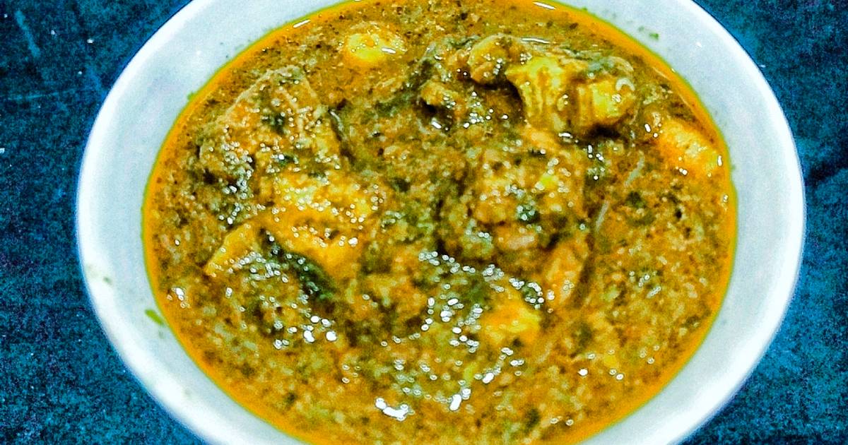 Palak Chicken Recipe by Juhi Sewani 💕 Cookpad