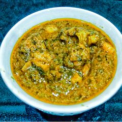 Palak Chicken A picture of Palak Chicken.