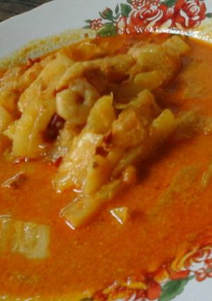 Foto resep Tumis nanas santan udang
