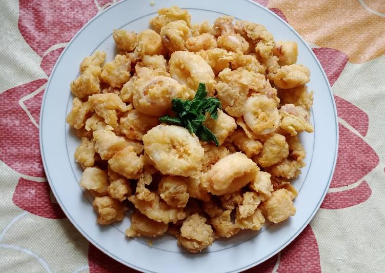 Resep Cumi Crispy Anti Gagal