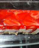 Cheesecake de Frutillas sin azúcar