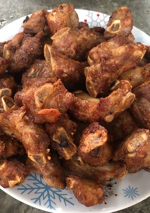 รูปของ ซี่โครงหมูทอดน้ำปลา
