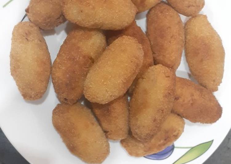Croquetas de pollo caseras