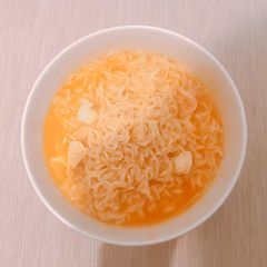 A picture of Chicken Noodle Soup : For a rainy day.