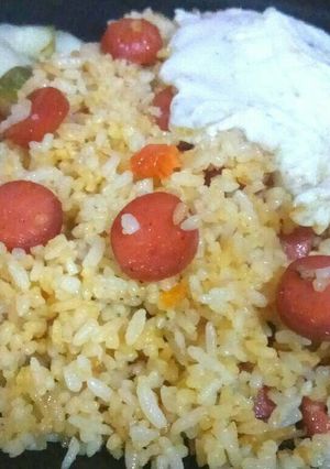 Foto resep Nasi goreng sosis