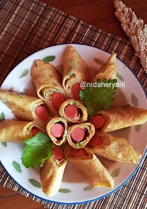 Foto resep Telur Dadar Gulung Sosis