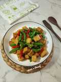 Tumis buncis tahu