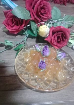 عکسی از دستور مربای سیب