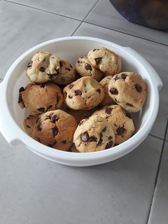 Una foto de Galletas con pinquitas de chocolate
