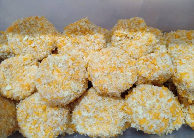 Nugget sapi tempe wortel, no telur