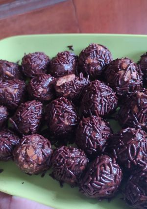 Foto resep Bola bola coklat karantina