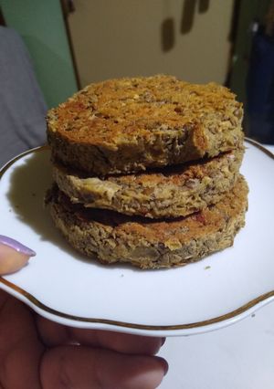 Una foto de Hamburguesas de lentejas