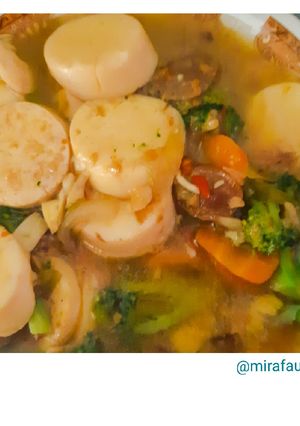 Foto resep Sapo Tahu Simple Ala Mira