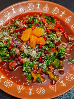 A picture of Tabbouleh salad.
