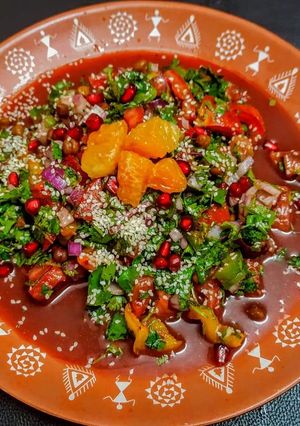A picture of Tabbouleh salad.