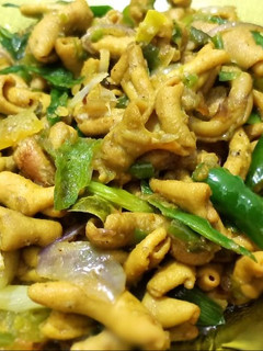 Foto resep Oseng usus ayam cabe ijo