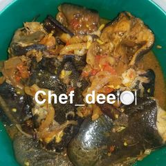 A picture of Catfish soup.