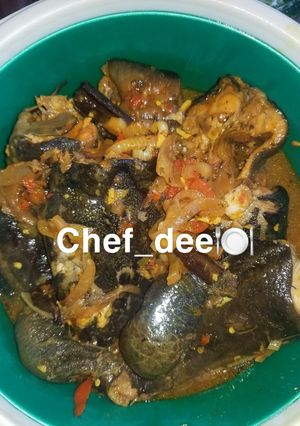 A picture of Catfish soup.
