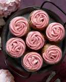 Strawberry Cupcakes with Strawberry Cream Cheese Frosting