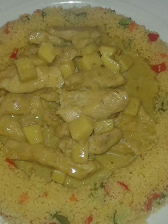 Una foto de Pollo al Curry
