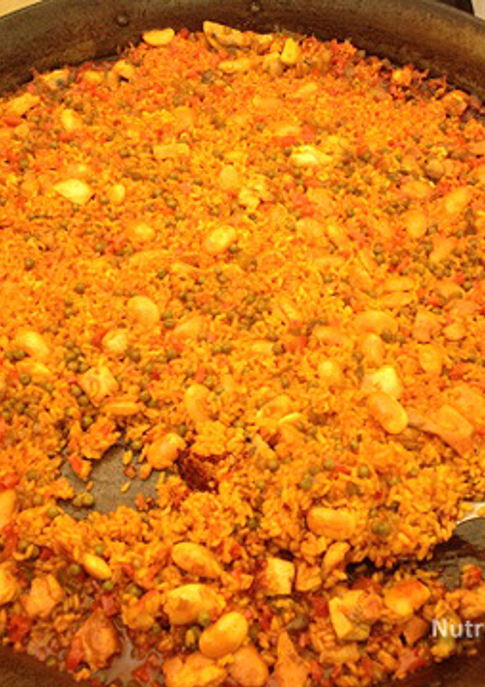 Una foto de Paella de la Huerta
