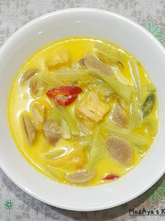 Foto resep Lodeh Labu Siam, Tahu & Bakso