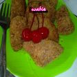 Nugget pisang eggless strawberry