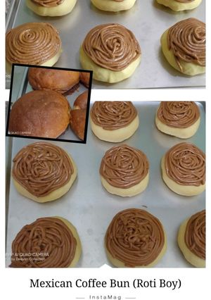 Foto resep Mexican Cofee Bun (Roti Boy)